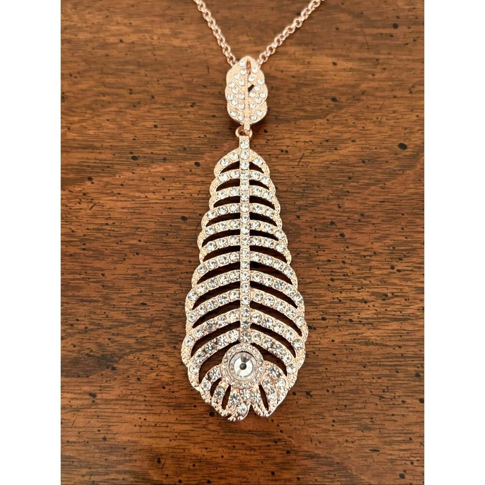 Park Lane | Azalea Necklace | Rose Gold | 32” Adjustable